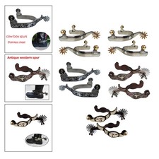2 Stück Reitsporen Western