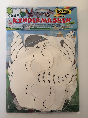 Kindermasken tiere - 6, „tiere“