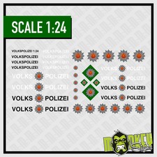 Waterslide decal ddr - 1:24,