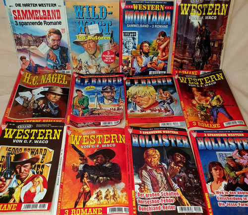 Western romane sammelband - 12,