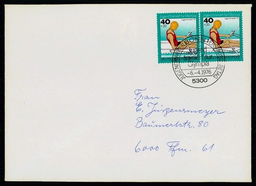 Brd bund fdc 1976 olympia - 1976,
