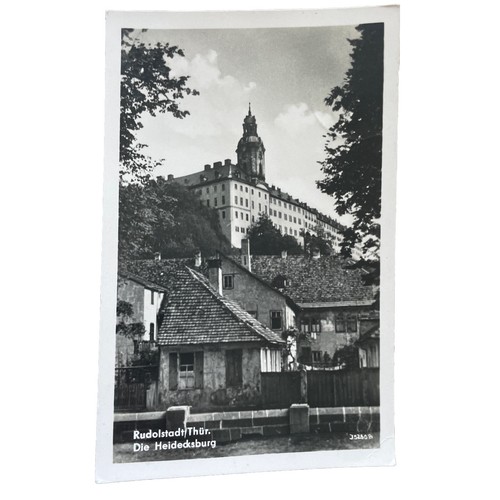 Postkarte rudolstadt - postkarte,