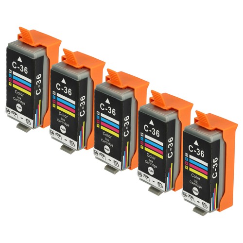 Druckerpatrone mehrfarbig - 5x,