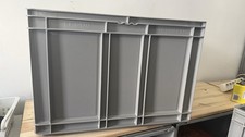 Eurobox 60 X 40 cm Lagerbox Stapelbox Campingbox Schäfer EF 6420 grau