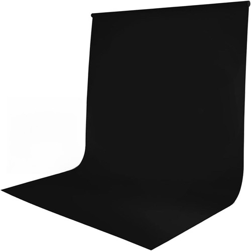 Fotohintergrund schwarz 3x6 - fotohintergrund,