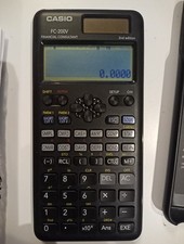 Taschenrechner Casio FC 200v 2nd Edition    2 x Benutzt Wie Neu