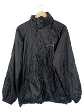 PINEWOOD Herren Outdoorjacke Kapuze Schwarz L Polyester Herbst Winter Gebraucht