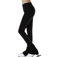 Thermische Frauen Eiskunstlauf Lange Hosen Warme Skater Leggings Strumpfhosen