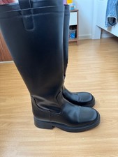 Damen Stiefel Schwarz Größe
