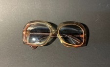 Vintage 60er Jahre  Brille Damen Acetat in Havanna 