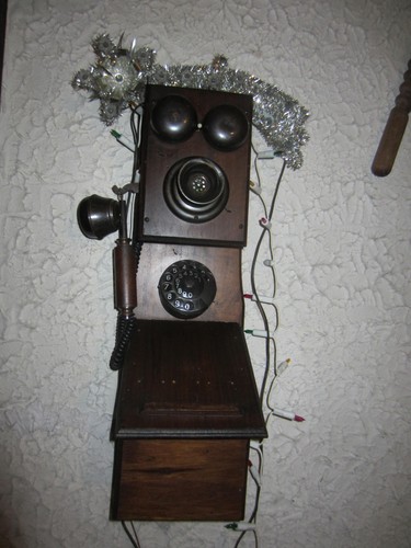 Vintage seltsames wand telefon - seltsames,