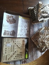 3D Kugelbahn aus Holz zum selber bauen  - Neu