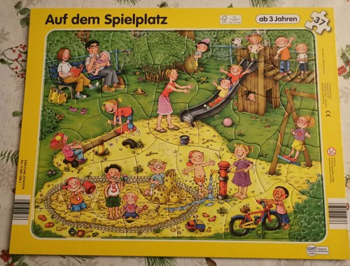 Kinder puzzle rahmenpuzzle - 4x,