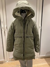 Replay Winter Steppjacke Parka Olive-Grün Größe L neuwertig