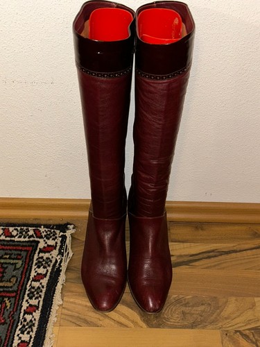 Damen vintage lederstiefel - damen,