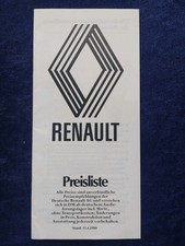 RENAULT 4 5 6 14 16 18 20 30