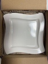 Villeroy und Boch New Wave Porzellan Frühstücksteller 24 x 24 cm, wie neu!