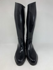 Aigle Coupe Saumur Gummi Reitstiefel schwarz EU Gr. 40 UK 6,5 [B.D4-6