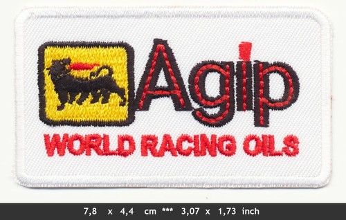 Agip aufnäher patches - agip,