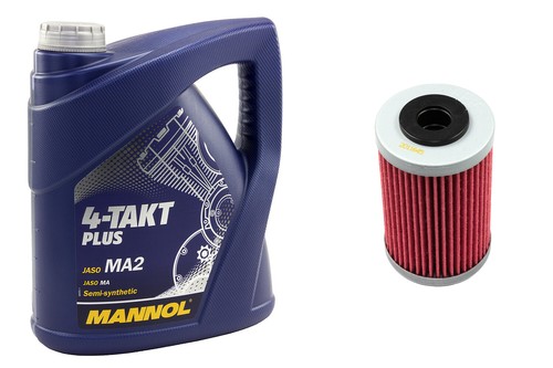 Motoröl set 10w40 liter - set, 4
