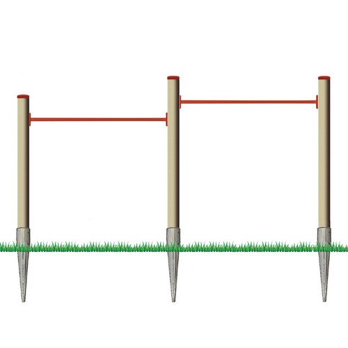 Turnreck mit lärchen pfosten - turnreck,