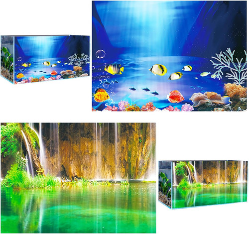 Pvc aquarium hintergrund - pvc,