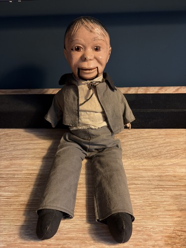 Vintage bauchrednerpuppe puppe - vintage,