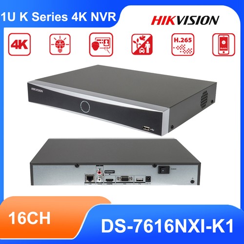 Hikvision 12mp 16ch poe - 12mp, no-poe