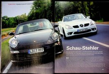 Sport Auto 08/2005 Porsche 911 997 Carrera S Cabrio von Cargraphic mit 384PS bes