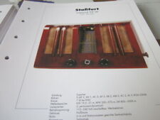 Radio Archiv Schaltplan 2004 Staßfurt Imperial 98 W, 1937