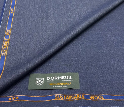 Jeansblauer wollstoff - jeansblauer,