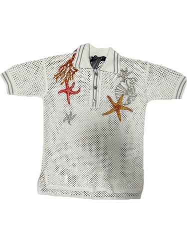 Poloshirt versace weiß - poloshirt,