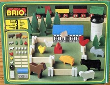 Original BRIO 33575 Bauernhof komplett OVP SELTEN RARITÄT VINTAGE