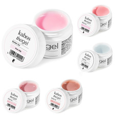 Kabos Thixotrop Aufbaugel für Gelnägel Tixogel UV/LED Builder Gel 15g 5 Farben