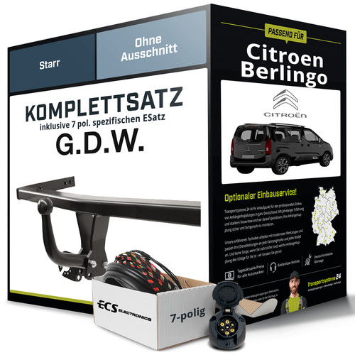 Anhängerkupplung starr für