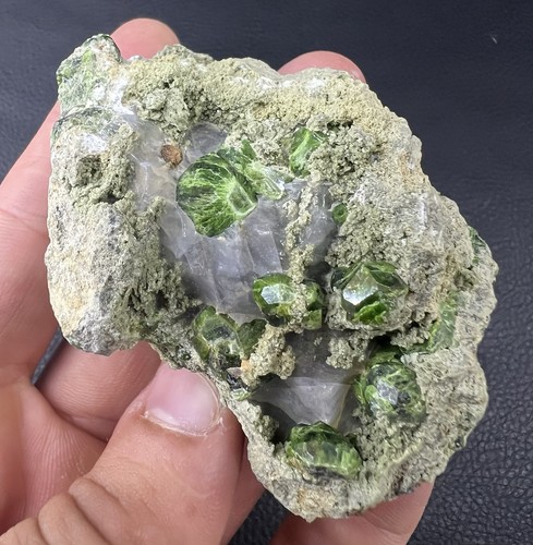 Granat demantoid aus kirman - granat,