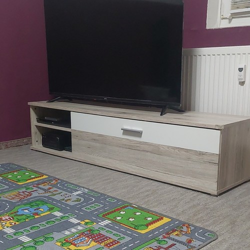 Modernes lowboard helles - tv-lowboard,