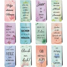 Lesezeichen Magnetisch Set 12