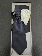 Wilvorst Plastron dunkelblau