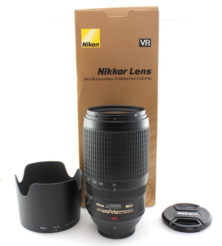 Boxed nikon nikkor - af-s,