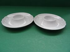 Seltmann Weiden Helena Braun Eierbecher mit Ablage  2 Stück