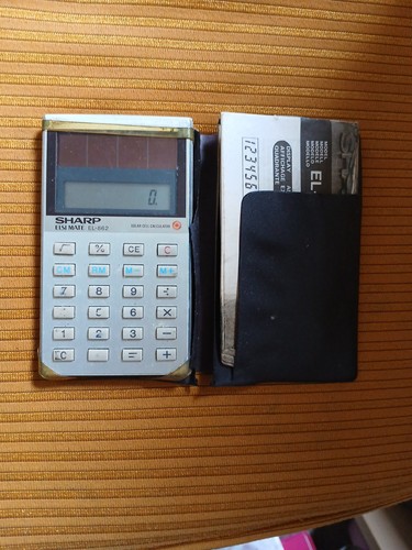 Vintage cm sharp elsi - x, 9