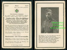 Sterbebild - Jäger, Westwall