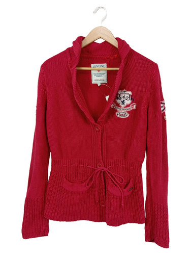 Soccx damen strickjacke rot - soccx,