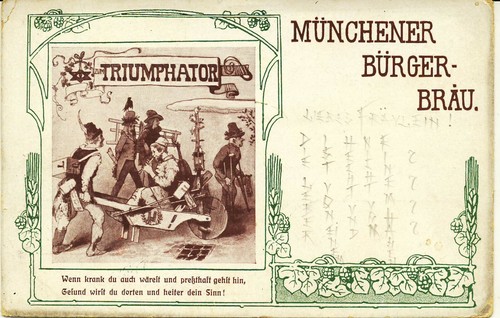 München bürgerbräu - ak,