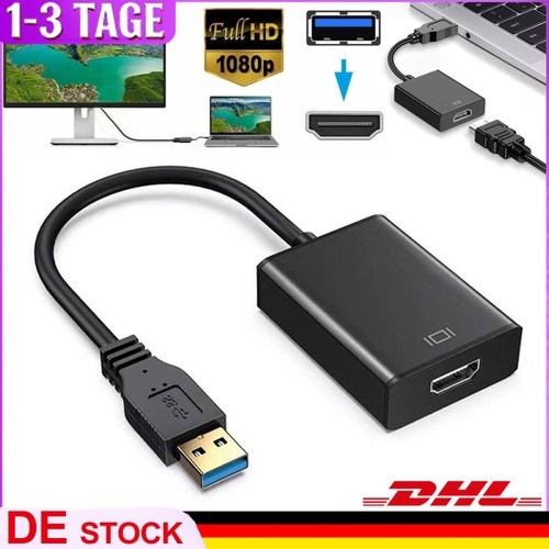 Usb hdmi adapter - usb-zu-hdmi-adapter, 1080p