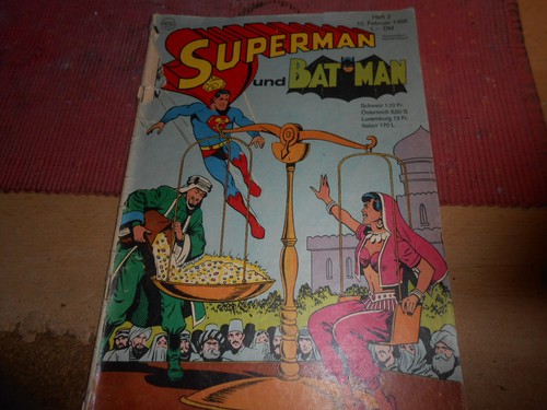 Superman batman heft3 - batman, 1968