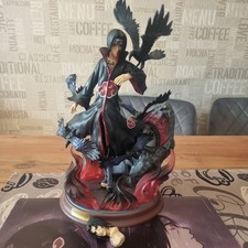 Naruto Figur Itachi Uchiha mit 2.Kopf und Poster (30 x 45 cm)