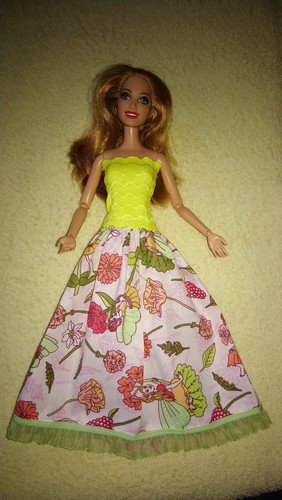 Barbie kleid elfen feen - kleid,