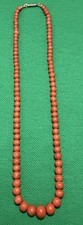 echte Korallen Halskette